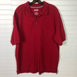 Duluth Trading Co Men’s Red Polo Sz L